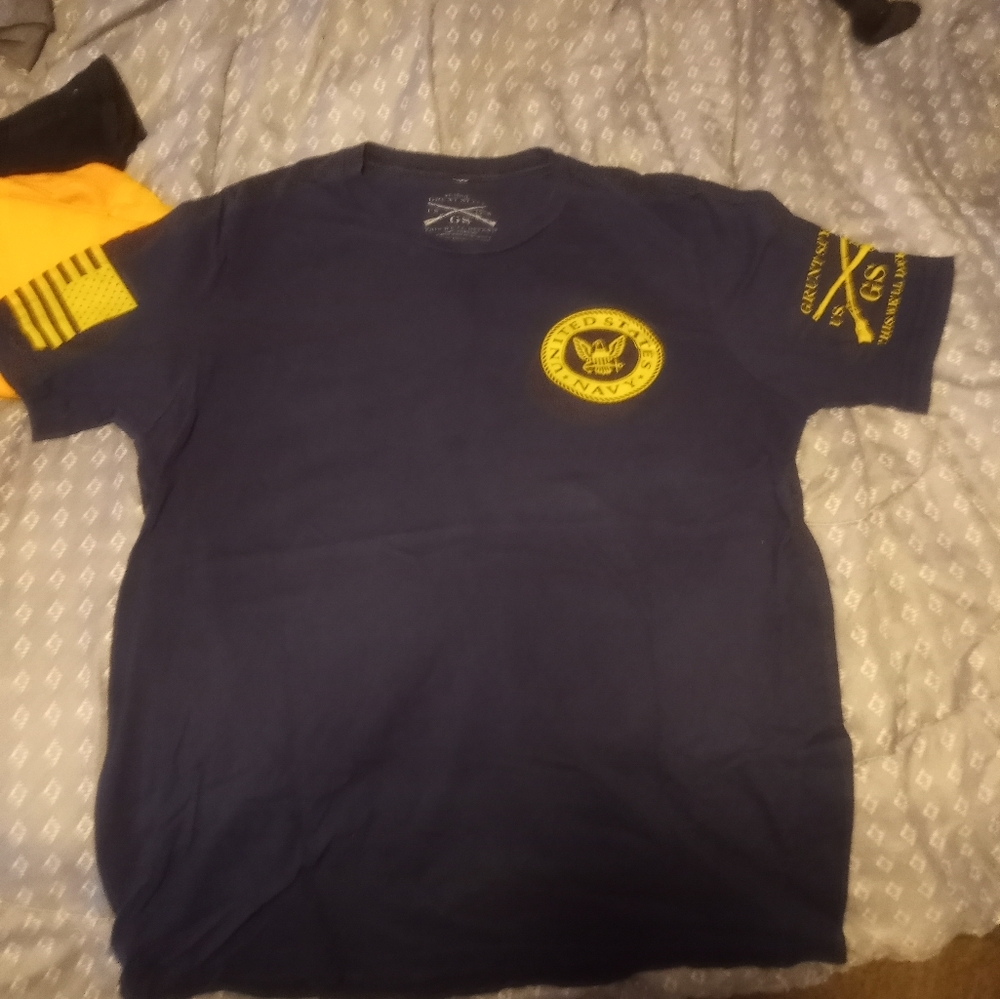 COPY - Two Grunt style Navy tees bundle xl